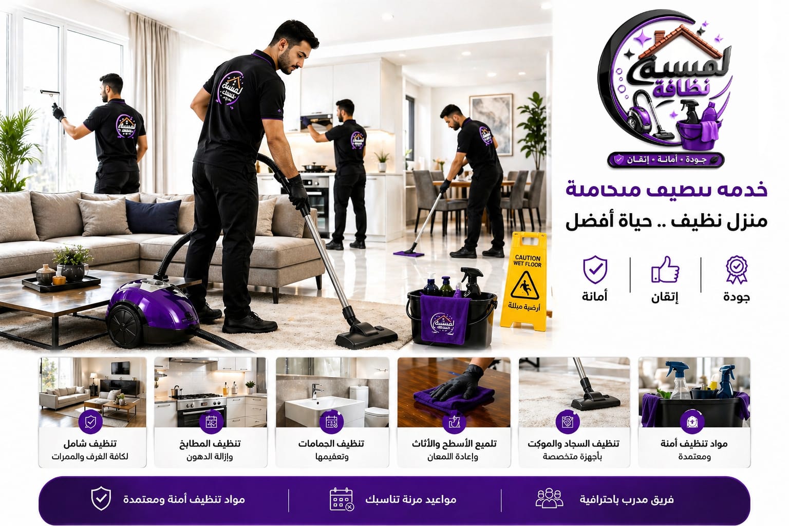 تنظيف المنازل - لمسة نظافة