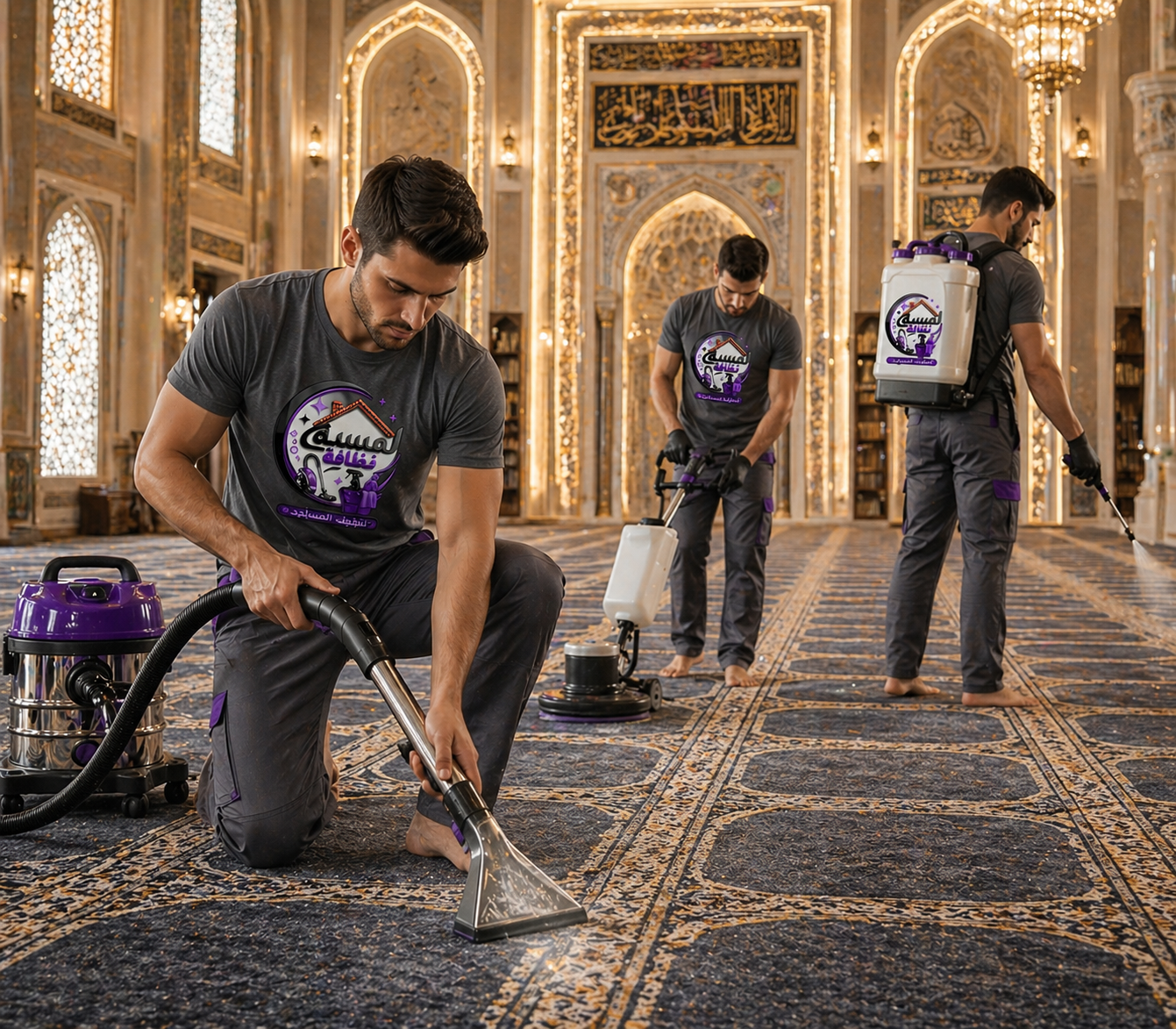 تنظيف المساجد - لمسة نظافة