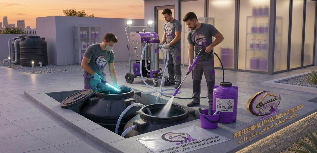 تنظيف وتعقيم الخزانات - لمسة نظافة